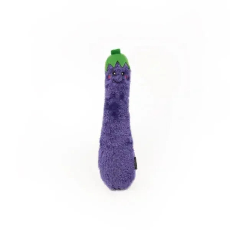 ZippyClaws Kickerz Cat Toys Eggplant