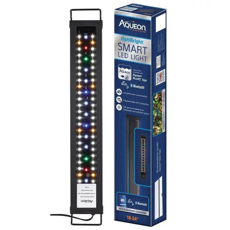 Aqueon OptiBright SMART LED Light Fixture 18-24 in