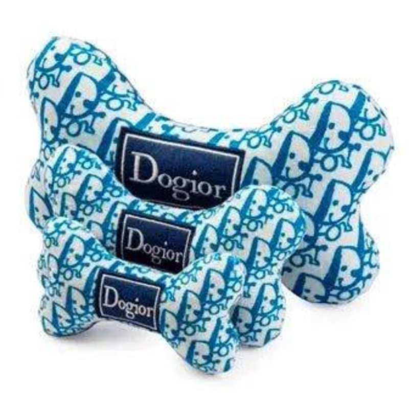 Haute Diggity Dog Dogior Bones Plush Dog Toy Small