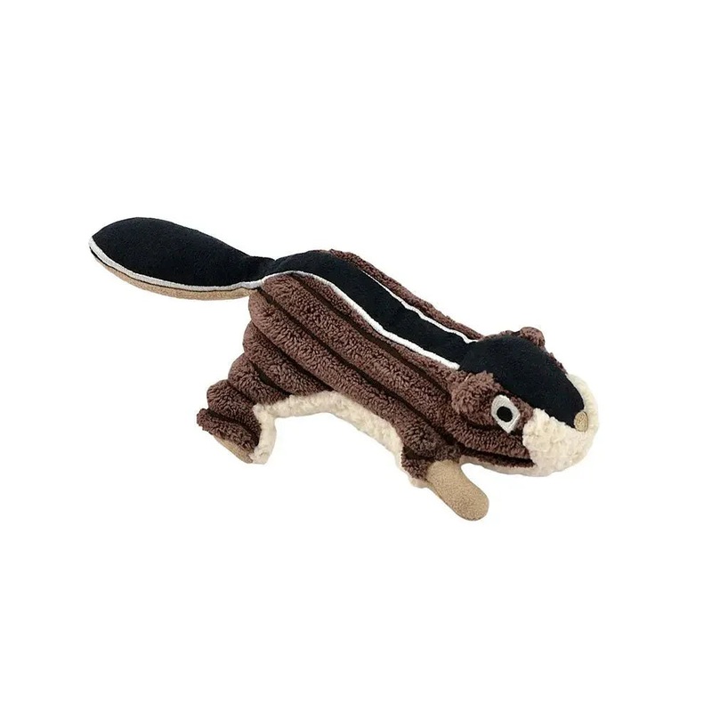 Tall Tails Chipmunk With Squeaker Dog Toys 5″