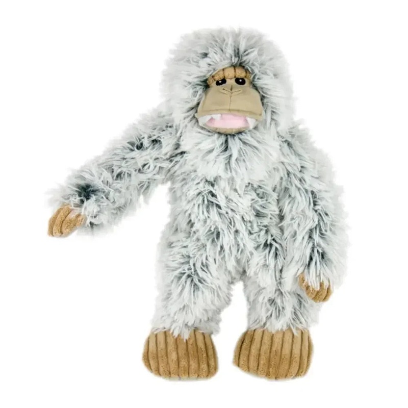 Tall Tails Plush Yeti Dog Toy 15″