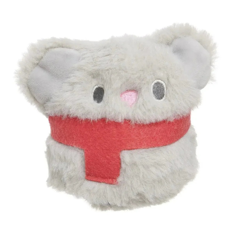 BARK Merry Chris-Mouse Rip & Reveal Super Chewer Dog Toy
