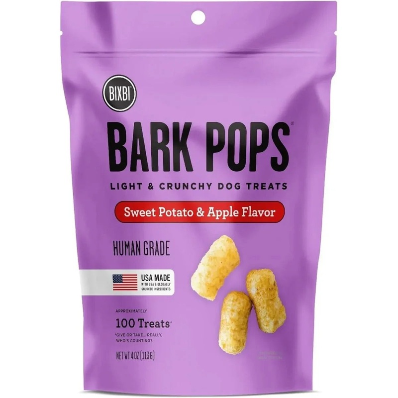 BIXBI Bark Pops Light & Crunchy Dog Treats 4oz. Chicken
