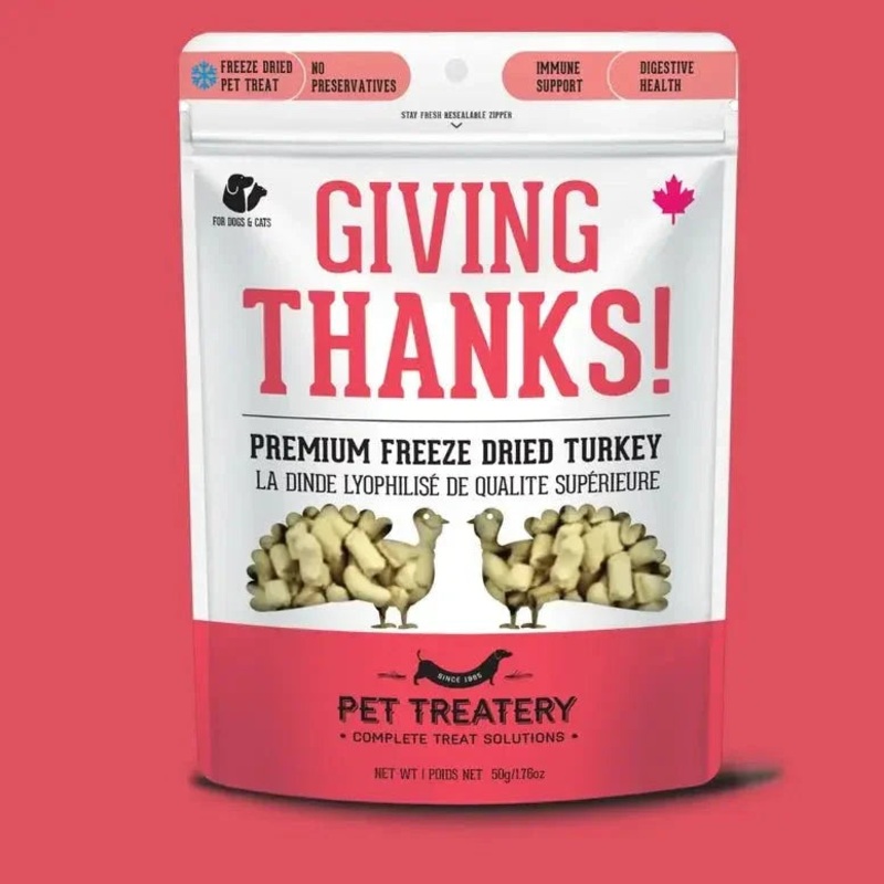 The Granville Island Turkey Freeze-Dried Pet Treats 1.7oz