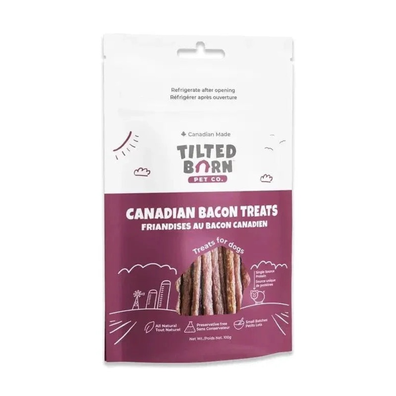 Tilted Barn Pet Canadian Bacon Recipe Dog Treats 3.53oz