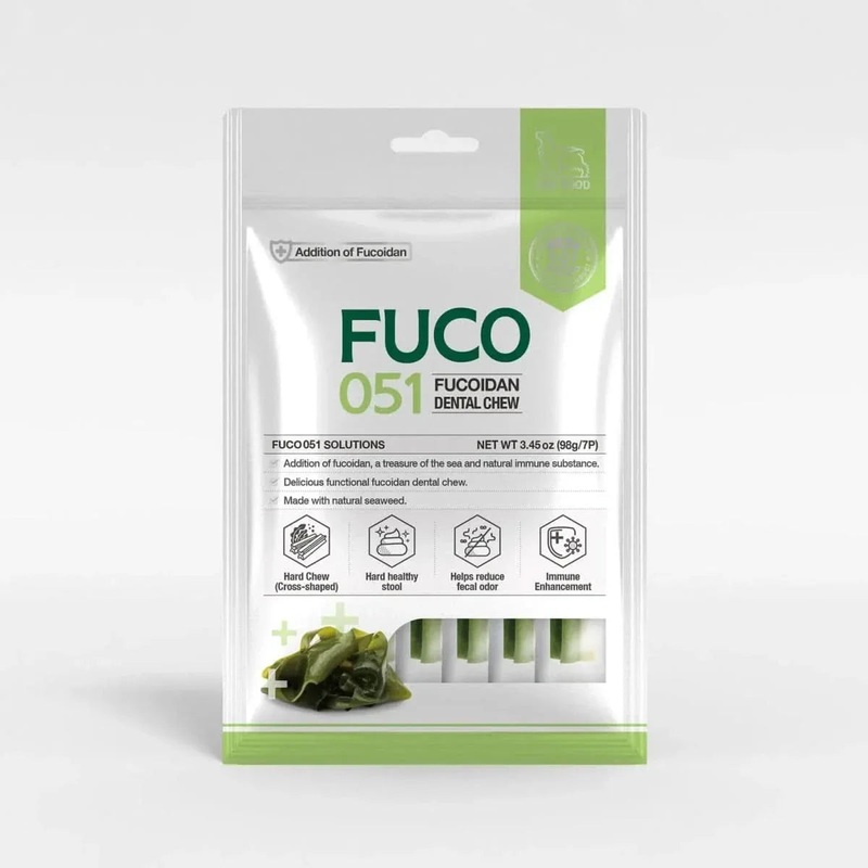 Fucoidan Natural Seaweed Chew, Gel, Dog Treats Dental Chew