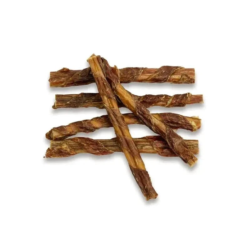 Talis Us Jerky Wrapped Bully Sticks for Dogs 40 Units