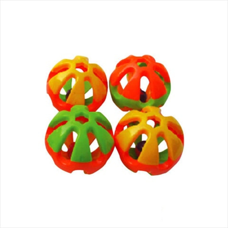 A&E Cage Co Round Rattle Foot Bird Toy – Large