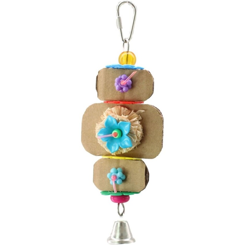 A&E Cage Happy Beaks 9×4.75×4.75in Surfs Up Bird Toy