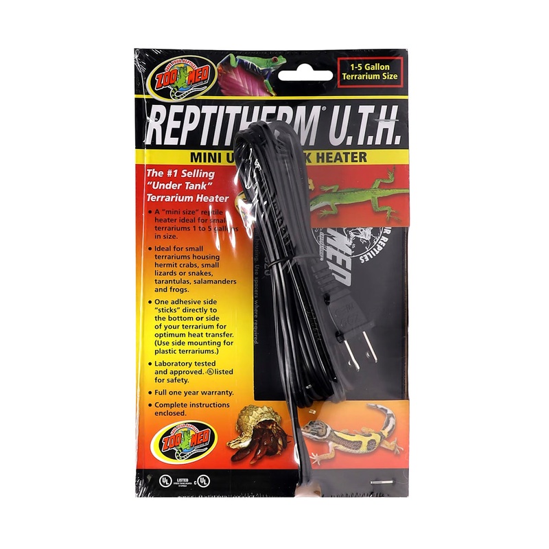 Zoo Med ReptiTherm Under Tank Heater, 5 – 10 Gallon