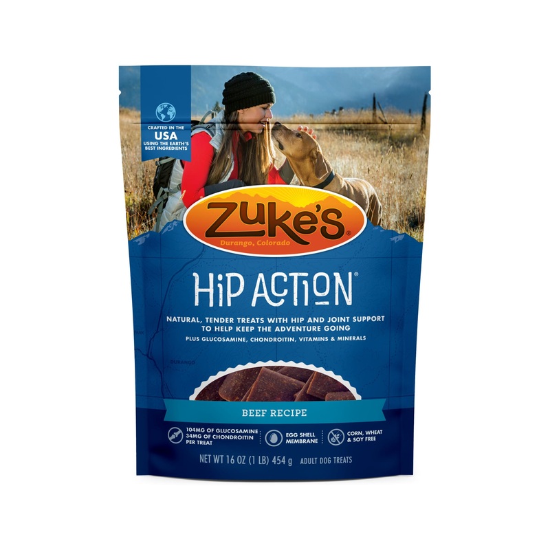 Zuke’s Hip Action Roasted Beef Dog Treats  16 Oz