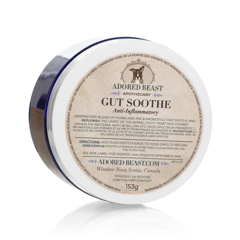 Adored Beast Gut Soothe – Anti-Inflammatory Pre & Probiotics Gut Smoothe – Adored Beast 1.8 oz