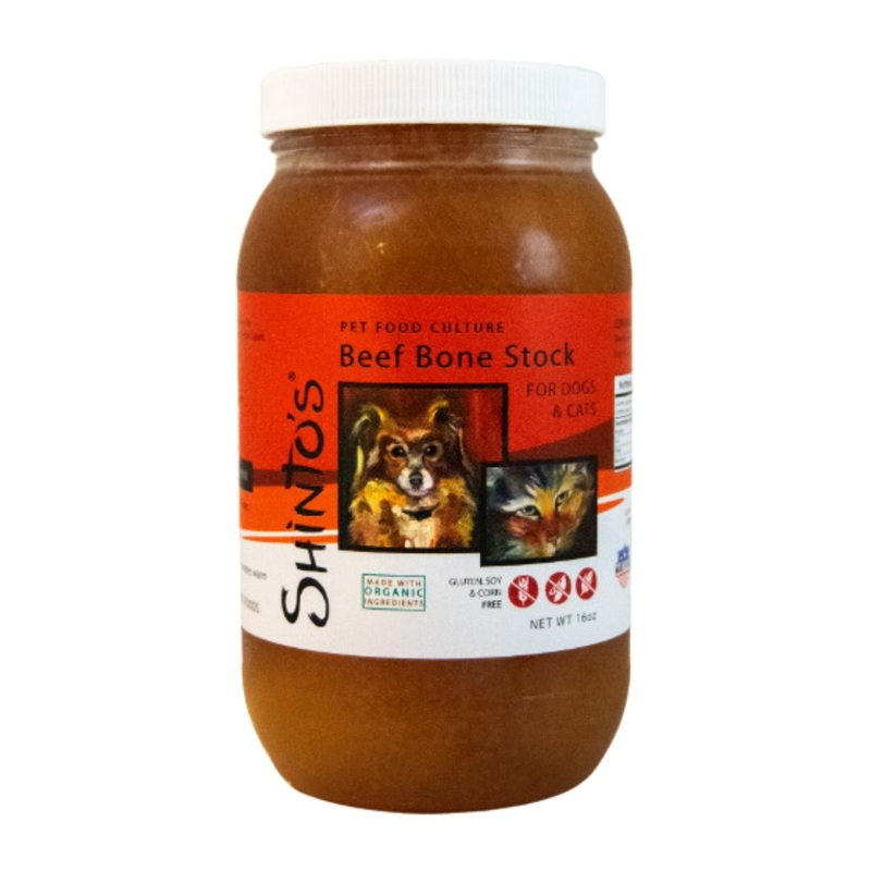 Beef Bone Marrow Stock – Nutrient-Rich Broth for Dogs & Cats 16 oz.