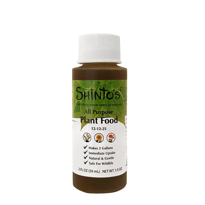 Shintos All-Purpose Plant Food  Liquid Fertilizer for Indoor &Outdoor Plants 2 oz.