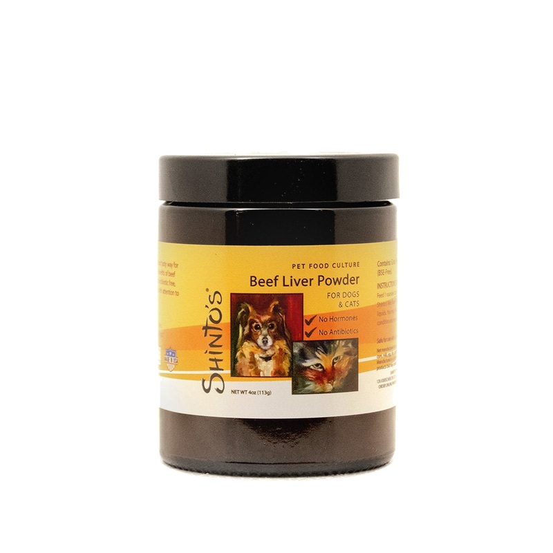 Shintos Beef Liver Powder  Natural Supplement for Dogs & Cats  Rich in Nutrients & Flavor Enhancer 3oz