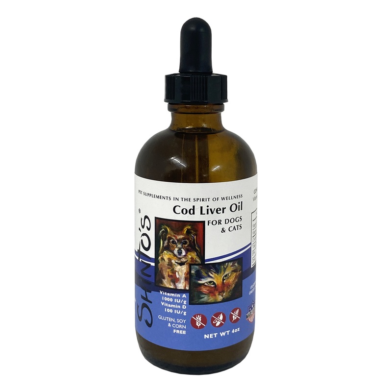 Shintos Pet Food High-Quality Fresh Cod Liver Oil-4 oz