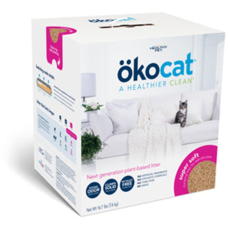 Super Soft Natural Cat Litter  Next-Gen Plant-Based, Odor-Control, Clumping