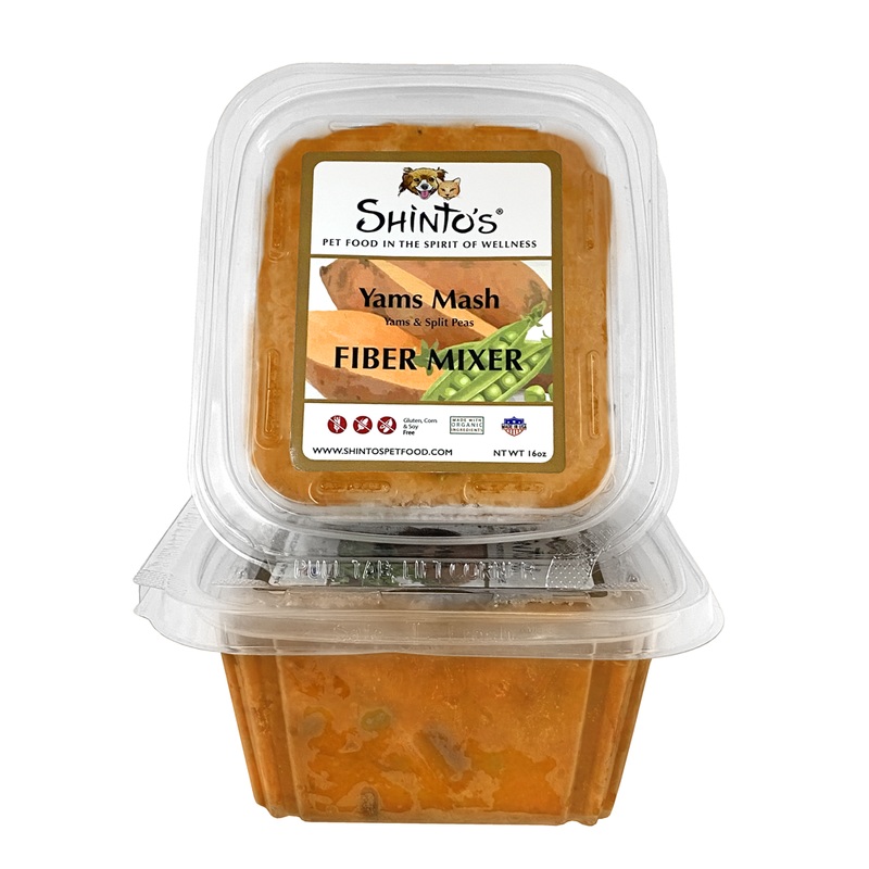 Shintos Yams & Split Peas Fiber Mixer for Dogs & Cats 16 oz