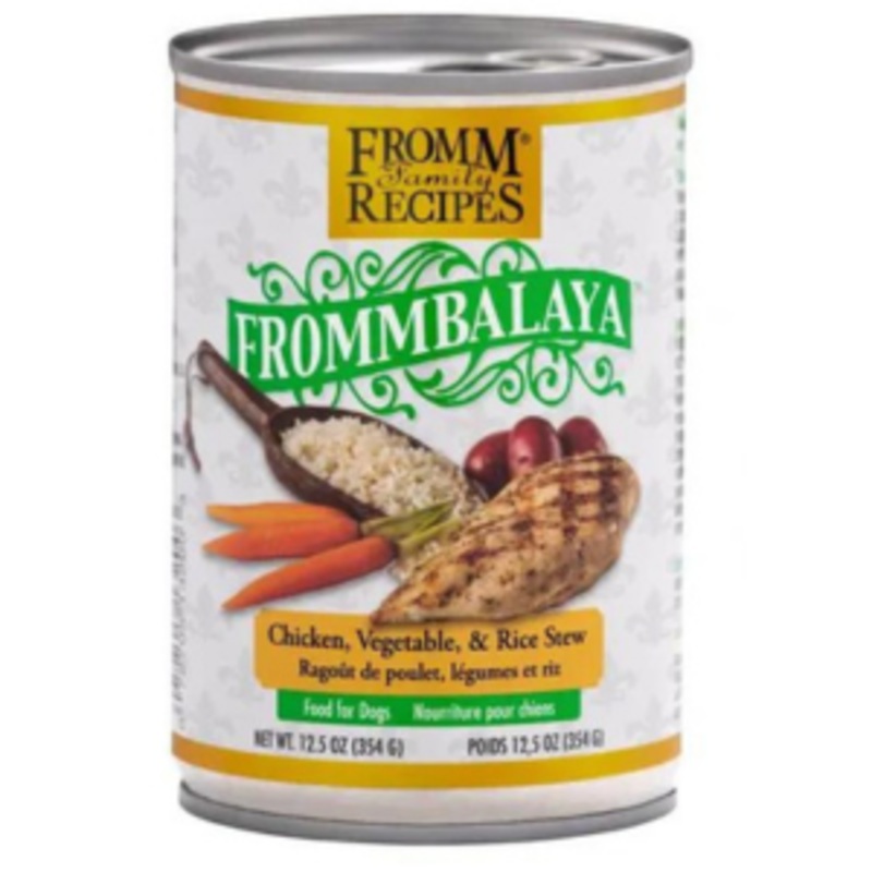Fromm Frommbalaya Chicken Vegetable & Rice Stew Canned Dog Food 12.5oz