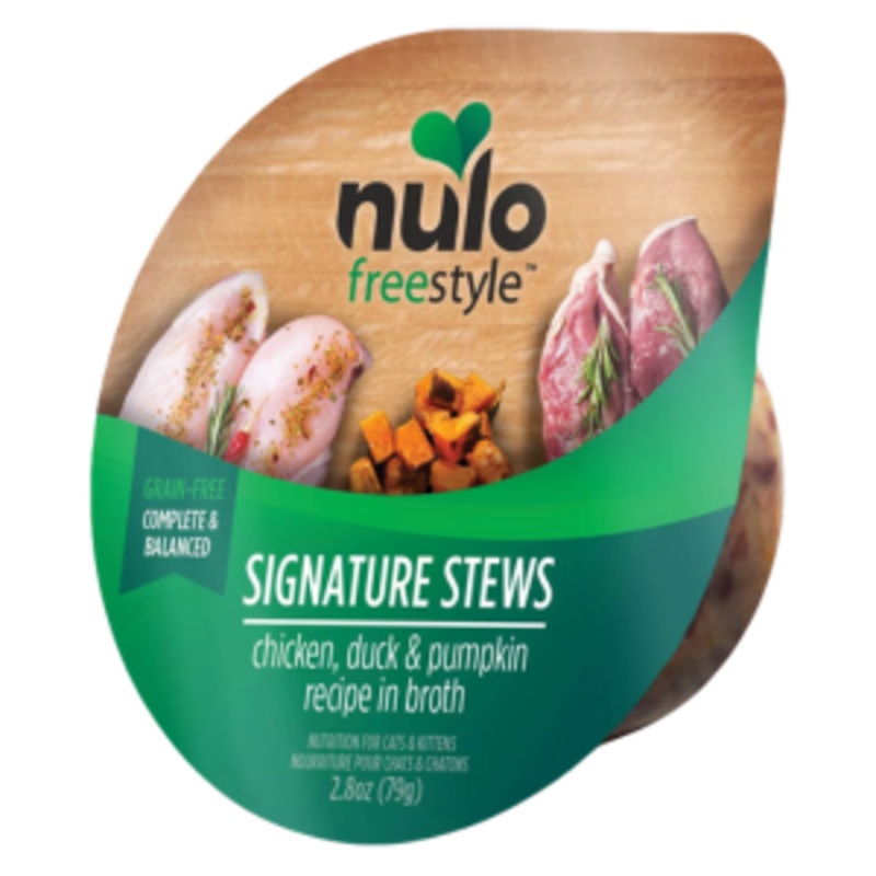 Nulo Freestyle Grain-Free Chicken & Duck Stew Recipe Wet Cat Food, 2.8 oz