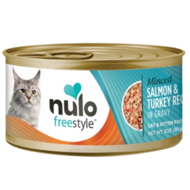 Nulo Freestyle Grain-Free Salmon Minced Recipe Wet Cat Food, 3oz