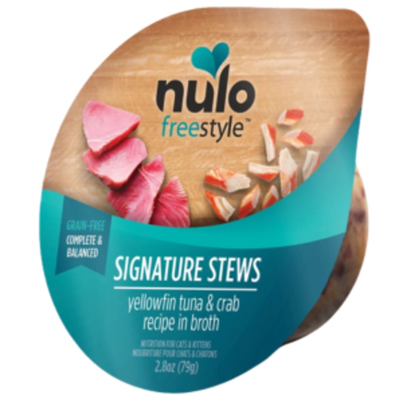 Nulo Freestyle Grain-Free Tuna & Crab Stew Recipe Wet Cat Food, 2.8 oz