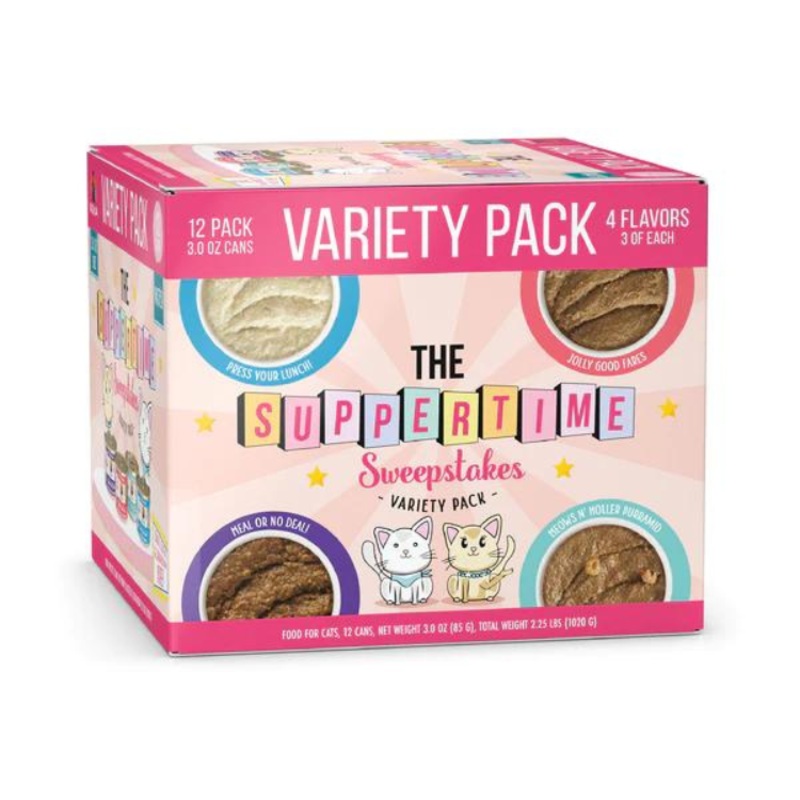 Weruva The Suppertime Sweepstakes Variety Pack Cat Food Cans 3 oz