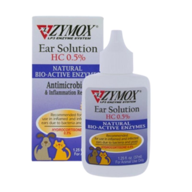 Zymox Enzymatic Ear Solution, 1.25 oz