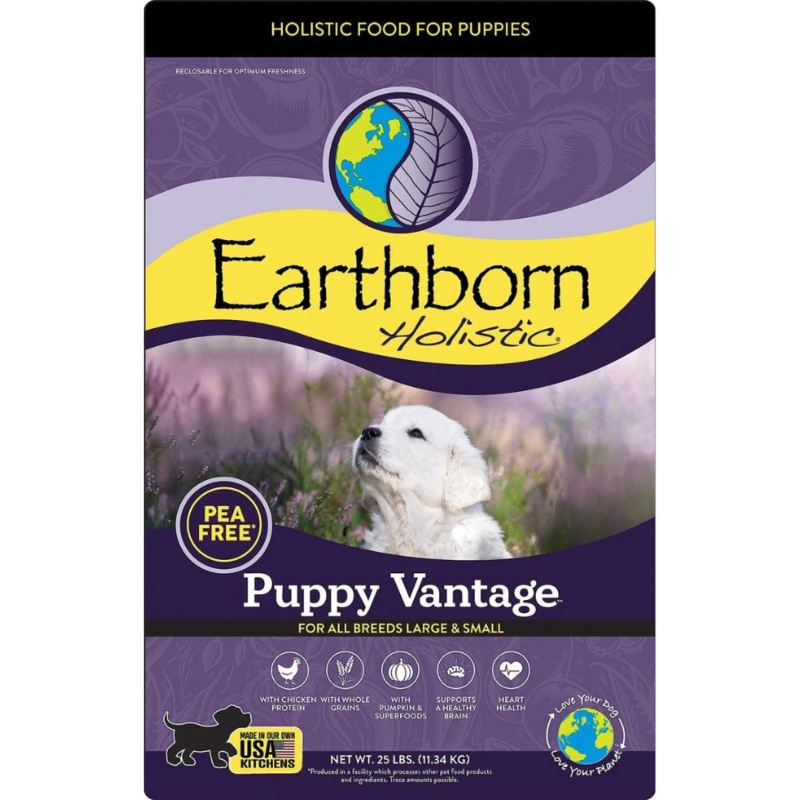Earthborn Holistic Puppy Vantage Natural Dog Food 25 lbs