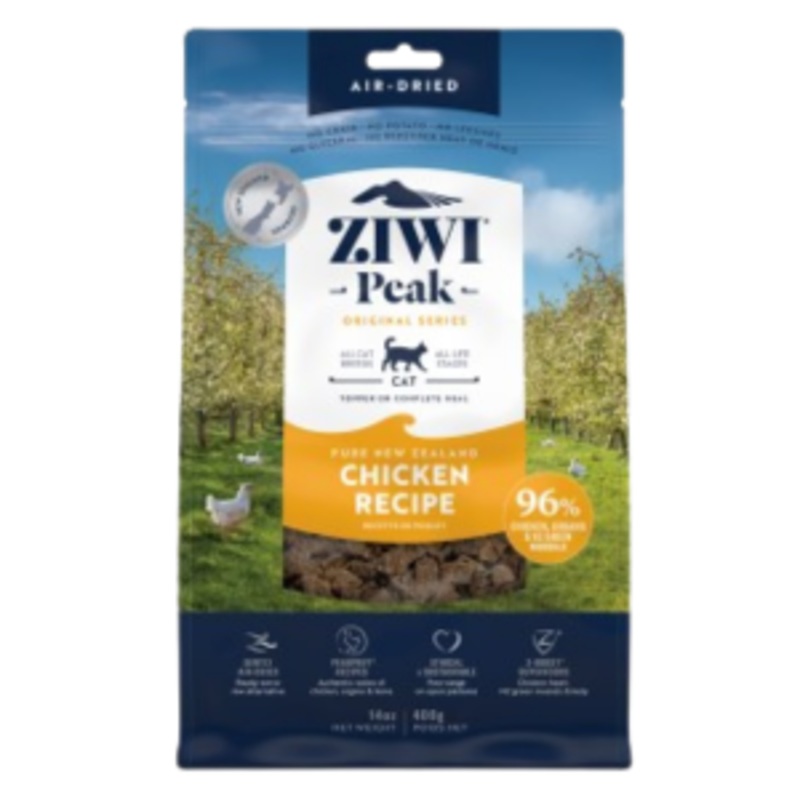 ZiwiPeak Chicken Recipe Air-Dried Cat Food 14 oz