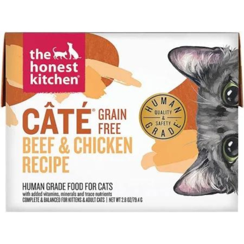 The Honest Kitchen Grain-Free Grain Free Beef and Chicken Pate 2.8 oz