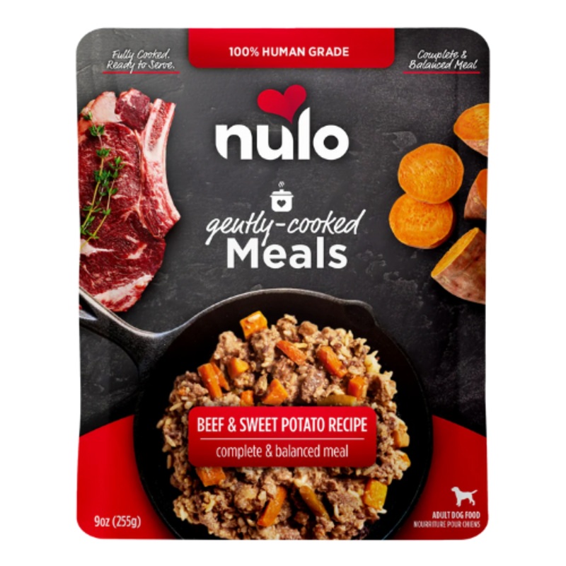 Nulo Freestyle Gently Cooked Meals Beef & Sweet Potato Recipe 9 oz