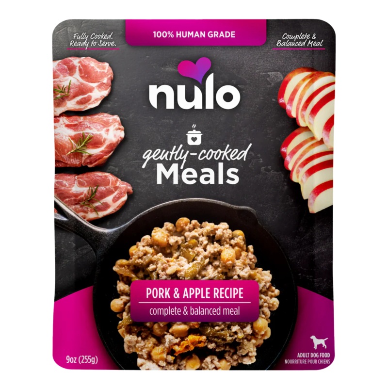 Nulo Freestyle Gently Cooked Meals Pork & Apple Recipe 9 oz