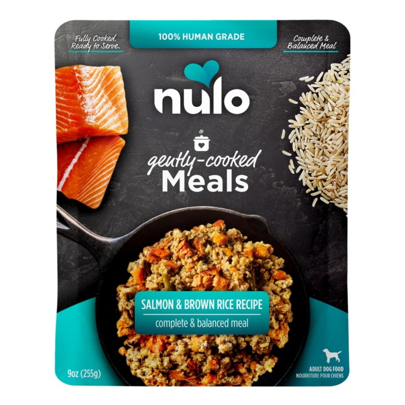Nulo Freestyle Gently Cooked Meals Salmon & Brown Rice Recipe 9 oz