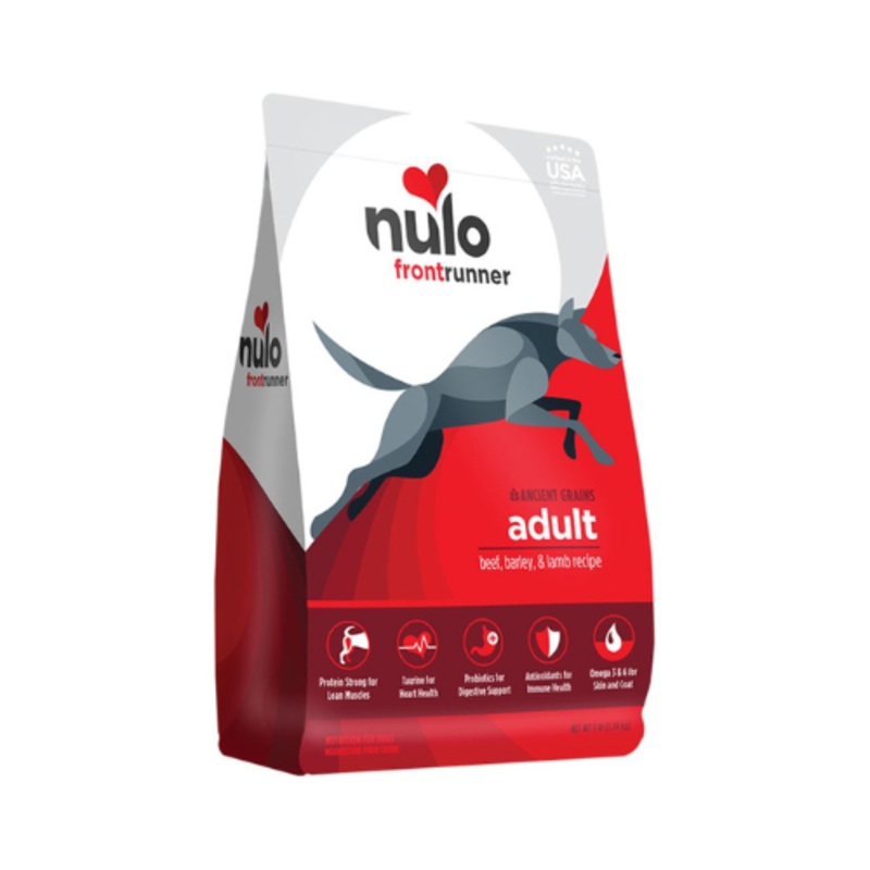 Nulo Frontrunner Beef, Barley & Lamb Dry Dog Food 24 lbs