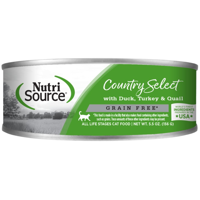 Nutrisource Country Select Grain-Free Canned Cat Food 5.5 oz
