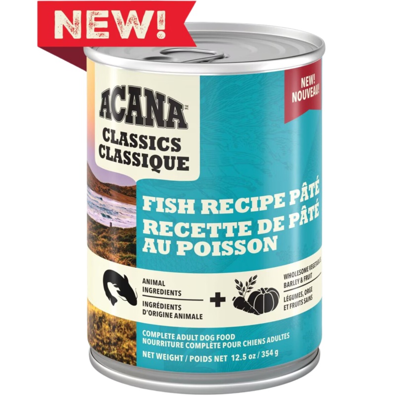 Acana Classics Fish Recipe Pate Wet Dog Food 12.5 oz