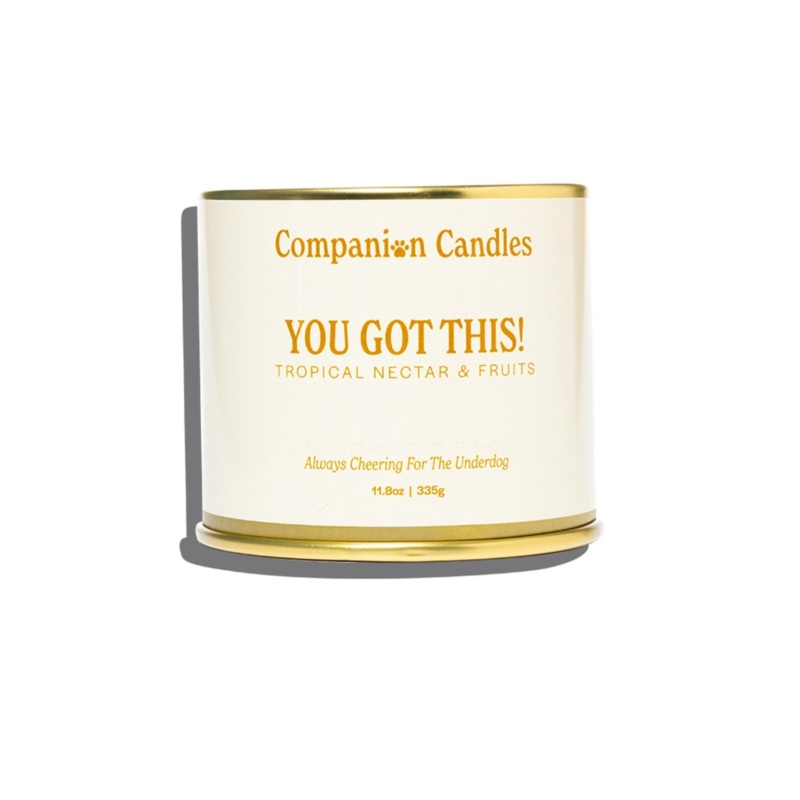 Companion Candles Pet-Safe Soy Candle Citrus Coconut 3 oz