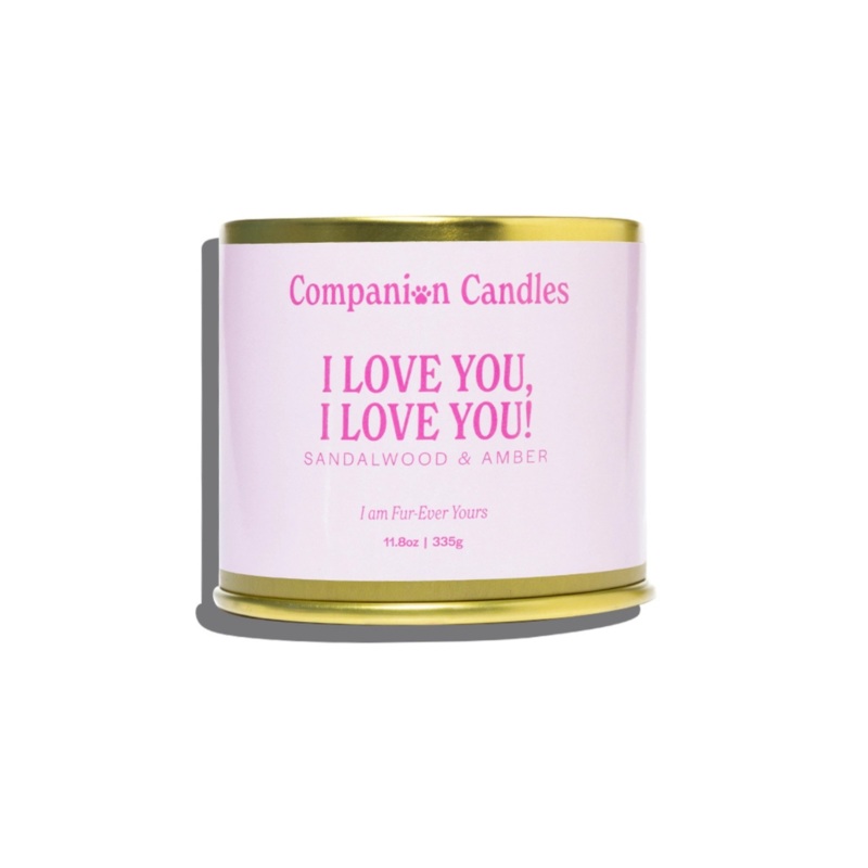 Companion Candles Pet-Safe Soy Candle Sandalwood & Amber 3 oz