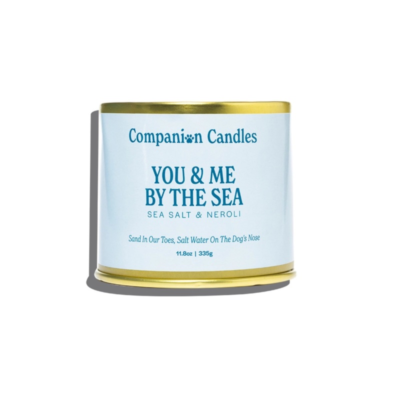 Companion Candles Pet-Safe Soy Candle Sea Salt & Neroli 3 oz