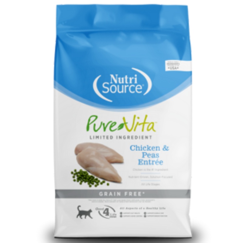 PureVita Grain-Free Chicken & Peas Entree Dry Cat Food 6.6 lbs