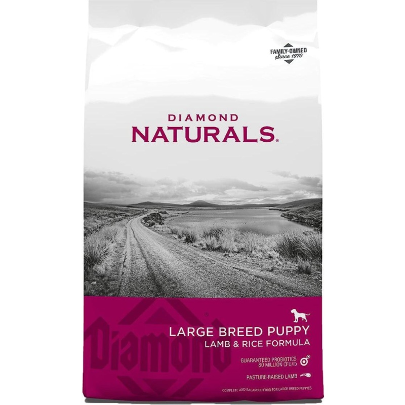 Diamond Naturals Large Breed Puppy Formula Dry Dog Food, 40 lb