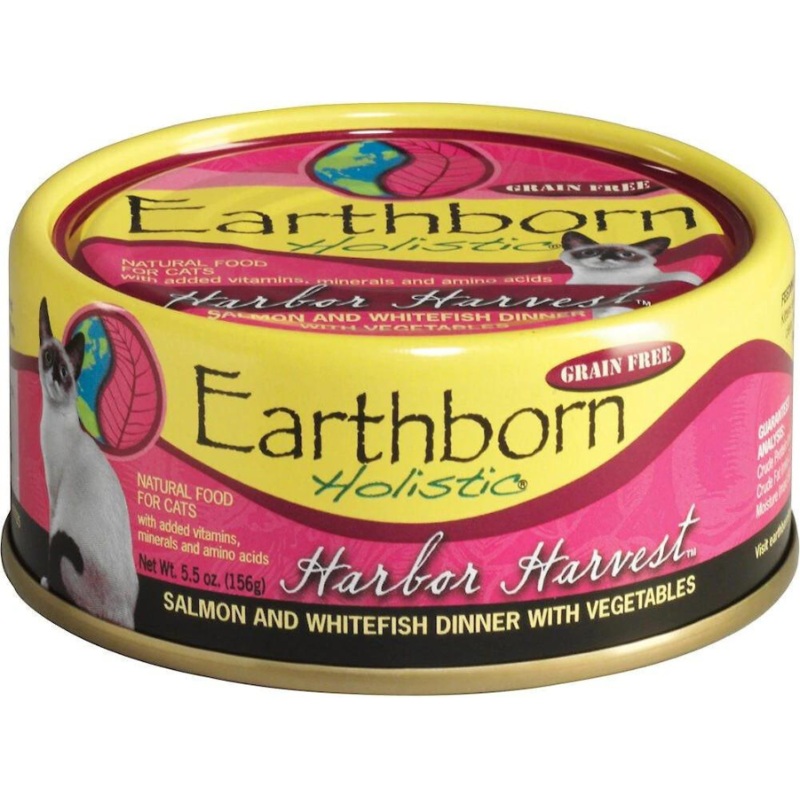 Earthborn Holistic Harbor Harvest Grain-Free Natural Canned Cat & Kitten Food 3 oz