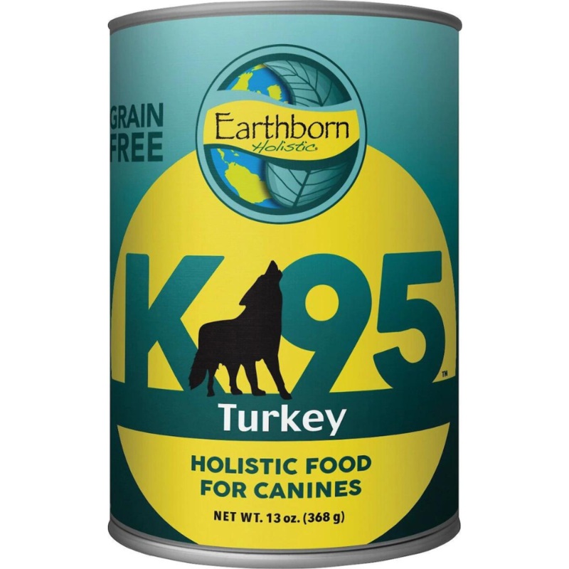 Earthborn Holistic K95 95% Real Turkey Grain-Free Dog Food, 13-oz