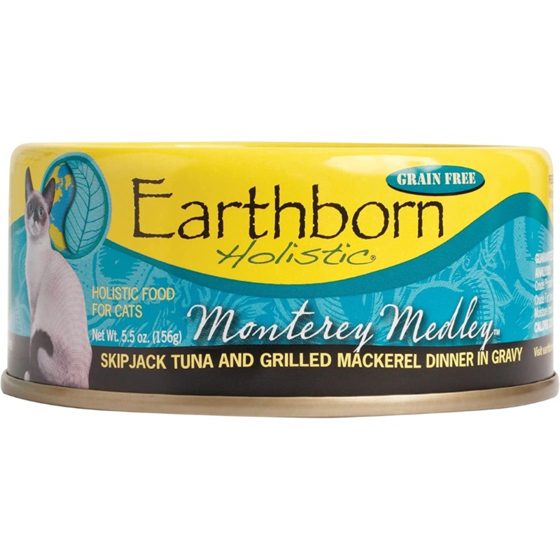 Earthborn Holistic Monterey Medley Grain-Free Natural Canned Cat & Kitten Food 3 oz