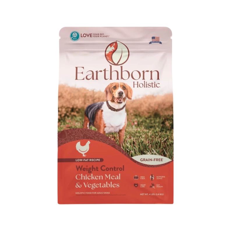 Earthborn Holistic Weight Control Natural Dry Dog Food 4 lbs