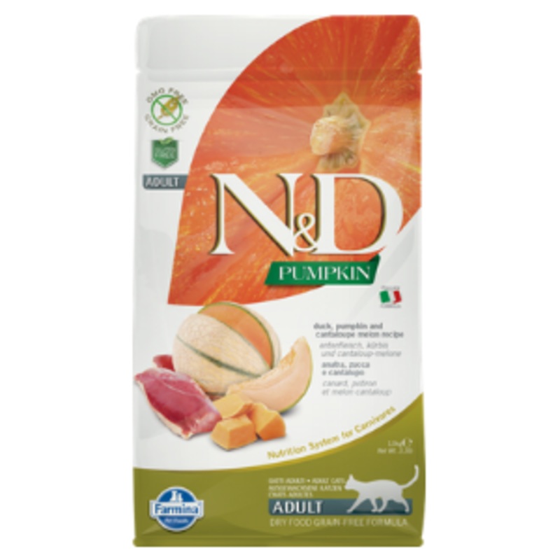 Farmina N&D Pumpkin Duck & Cantaloupe Formula Cat Food 3.3 lbs