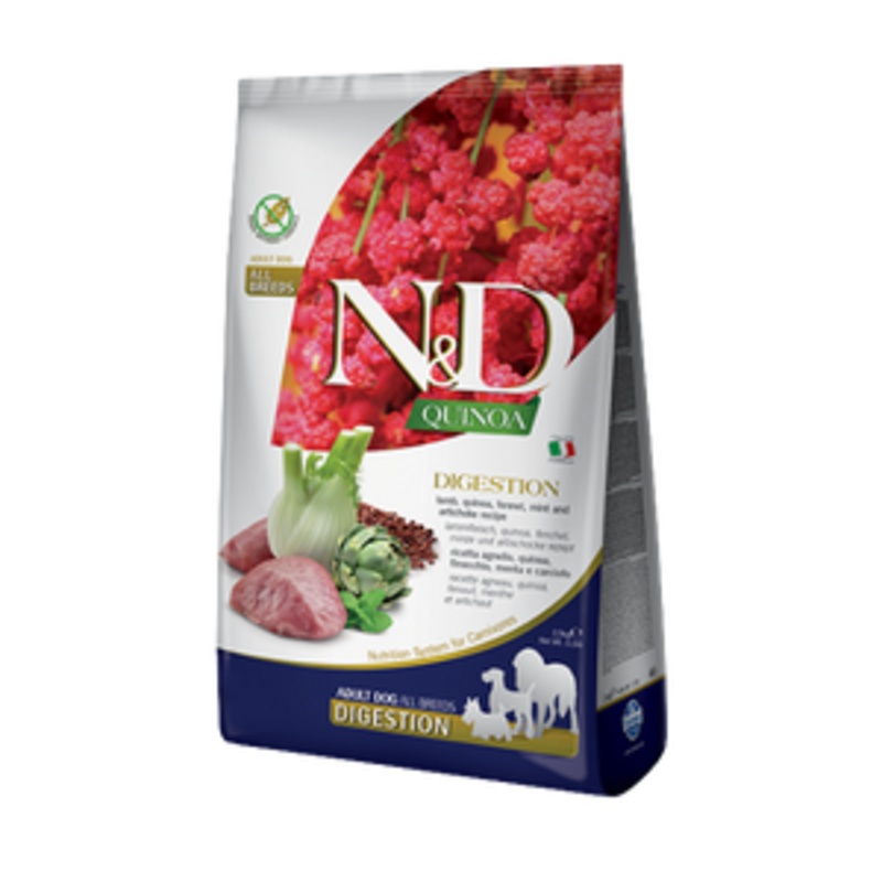 Farmina N&D Quinoa Functional Canine Digestion Lamb & Quinoa Adult Dry Dog Food 5.5 lbs