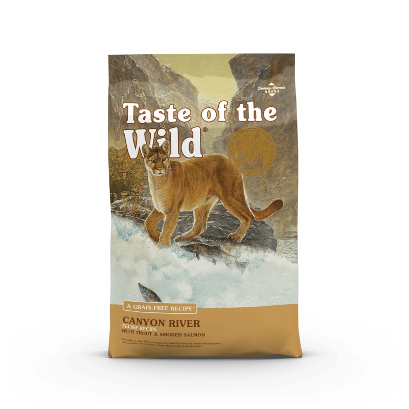 Taste Of The Wild Canyon River Grain-Free Cat Food 5 lbs
