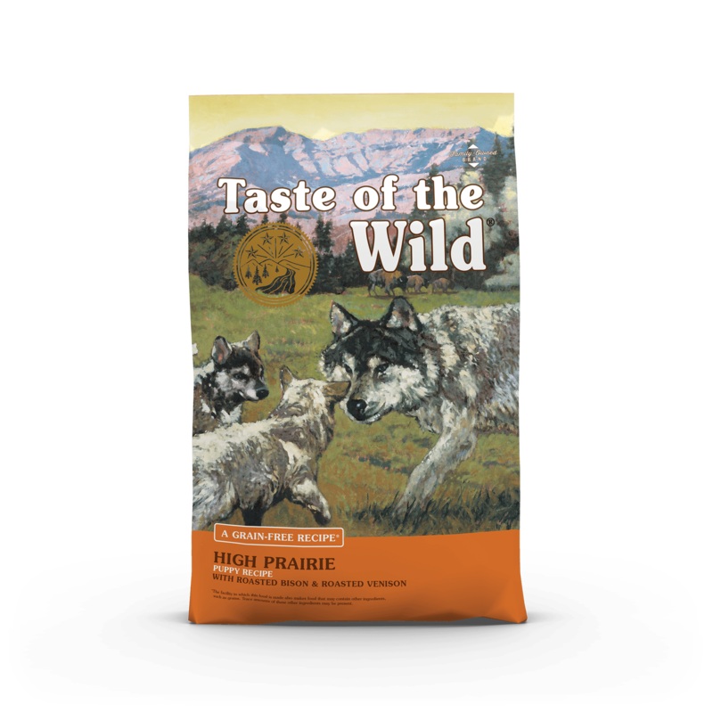 Taste Of The Wild High Prairie Puppy Formula Grain-Free Dog Food 5 lbs